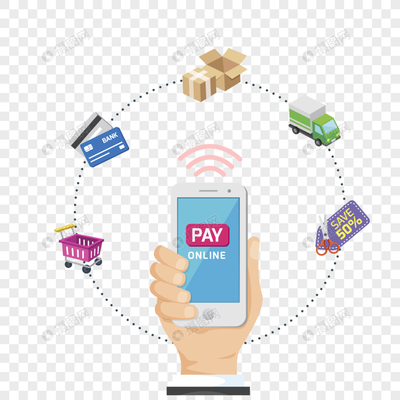 電商網購元素素材下載-正版素材400744875